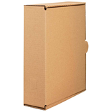 FM Storage Carton Kraft Plain A4 333mm x 255mm x 90mm